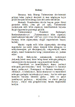 Materileriň we kenarýakalaryň, daşary ýurtlaryň nebit-gazly prowinsiýalary